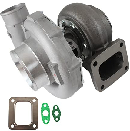 FIWARY Universal Turbocharger T76 with Flange T4 for V6 V8 Cars Above 3.5L Engines 600-1000HP Boost Direct Replacement