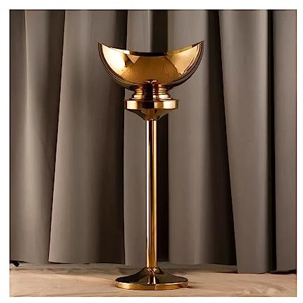 Seau à Glaçons Seau à Glace en Acier Inoxydable Poli avec Support, Grand Seau à Glace sur Pied for bière, Refroidisseur de vin, Utilisation en extérieur ou en intérieur Rafraîchisseur Champagne (Colo