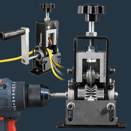 Cable Stripper, Update Wire Stripper 1-20 mm Automatic Cable Stripping Tool Manual Electric Two Modes Cable Stripping Machine Drill-Operated Wire Stripping Tool
