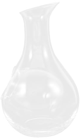 CIYODO Japanese Sake Glass Wine Decanter 385ml Ice Pocket Inclined Mouth Carafe Creative Design for Home Restaurant