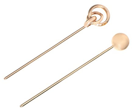FRCOLOR 5sets Vintage Chinese Hairpin Chopstick Hair Stick for Buns Hair Pins for Women Girls Teens for Wedding Party Prom Night Out 2pcs*5