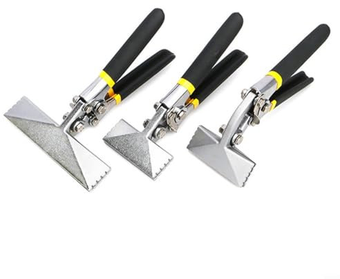 Allthingstore Sheet Metal Bending Pliers Straight Elbow Sheet Metal Hand Seamer Handle Hand Seamer Crimping Tool Sheet Metal Blending Plier(A)