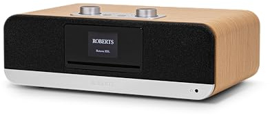 Blutune 300L Sistema de Audio Todo en uno con CD, Dab+/FM/Bluetooth/USB Cereza