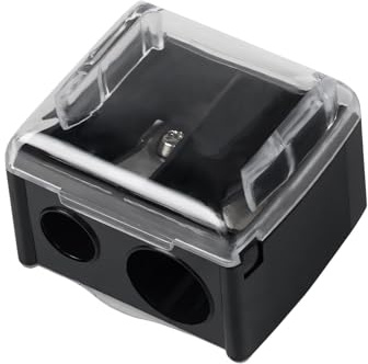 Makeup Sharpener Anspitzer - Doppelspitzer für Eyeliner & Lipliner - Universal Kosmetikspitzer mit Präzisionsklinge