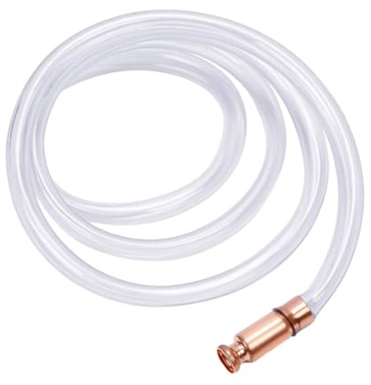 Siphon Pump - Multi Use Transfer Tool, Self Priming Liquid Hose, Antistatic Tube System For Oil Water Movement, Copper Nipple Extraction Device For Fluid Handling, Extended Length Hose | Home