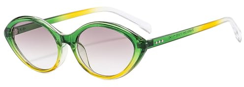 Montura de Gafas para Mujer, anteojos Retro para Damas, 3, Talla única