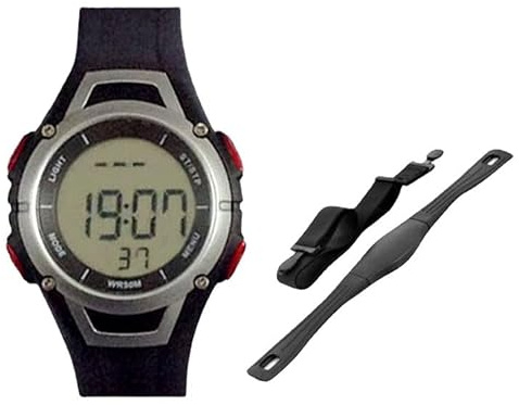 Heart Rate Monitor Chest Strap, Waterproof Sports Watch with Backlight and Alarm for Swimming, Running, Diving and Workouts - IP68 Rated Fitness Tracker