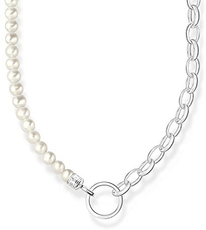 THOMAS SABO Kette mit Perlen 925 Sterlingsilber