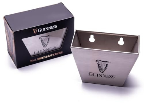 Guinness Bottle Cap Catcher, Wall Mounted Home Bar Accessories