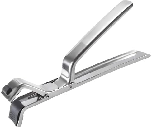 Anti-Scalding Clip Bowl Plate Clamp,2025 New Stainless Steel Heavy Duty Kitchen Utensil Tongs,Serving Food Tongs Tweezers, Multi-Purpose Cooking Tools for,Kitchen Cooking Tools, Plates, Air Fryer