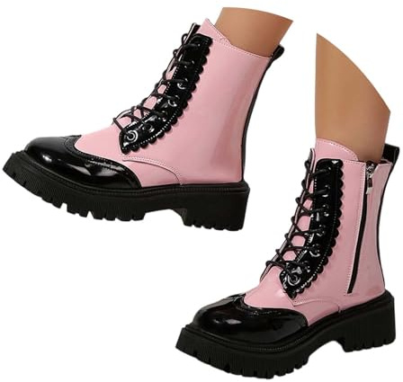 Zapatos medievales para mujer, botines elegantes, informales, cómodos, vintage, antideslizantes, con cordones, botas de vaquero renacentista, botas de vaquero retro para mujer, botas de motorista