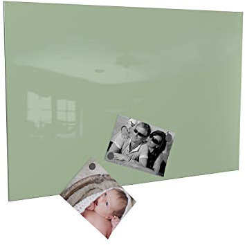 Colours-Manufaktur Magnettafel Magnetwand inkl. 4 Magnete (Mint, 60 x 90 cm)