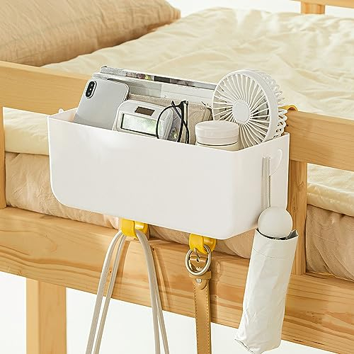 poeland Nachttisch-Caddy, Etagenbett Organizer Regal Etagenbett Lagerung Caddy Halter für Fernbedienung Telefon Gläser Flasche im Schlafsaal Bett Zimmer Bad Camper Loft Bett