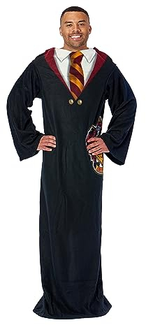 Northwest Harry Potter Hogwarts Rules - Coperta con maniche, 121,9 x 180,3 cm