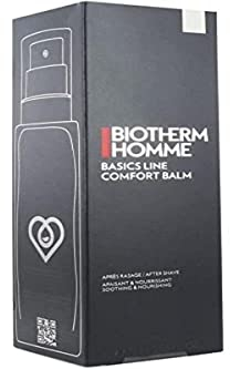 Biotherm Homme Comfort Balm, beruhigender Rasierbalsam gegen Hautreizungen, pflegendes After-Shave für Männer, für alle Hauttypen und empfindliche Haut, für ein geschmeidiges Hautgefühl, 75 ml