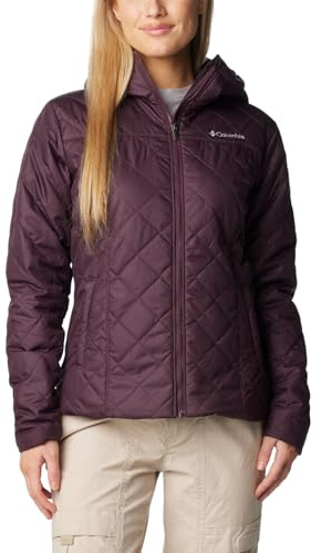 Columbia Damen Copper Crest 2 Hooded Jacket Winterjacke, Moonvista, L EU