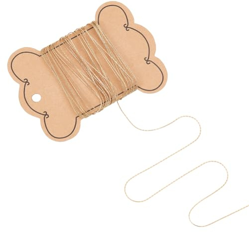 UNICRAFTALE 5m Halsketten Ketten Für Schmuckherstellung Edelstahl Ketten Gelötete Halsketten Kette Coreana Ketten 0.5 mm Golden Metall Halskette Armband Kette Für Damen Herren DIY Schmuckherstellung