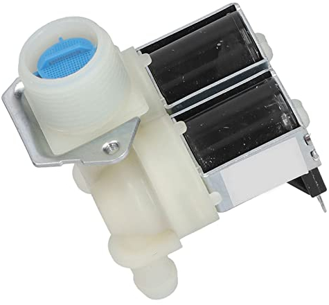 Válvula de Entrada de Agua para Lavadora, Solenoide de Repuesto, Válvula de Doble Cabezal, Accesorios para Lavadora, Válvula de Entrada de Agua para Lavadora de Diseño Universal
