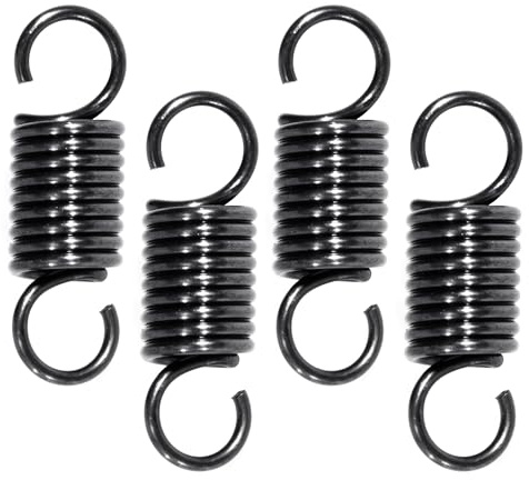 GUNGY Zugfedern mit Haken Klavierdraht Zugfeder Spannfeder 30mm Außendurchmesser 10mm Drahtdurchmesser 1,4mm Maximale Zugkraft 5,0kg 1,4x10x30mm 10 Stück