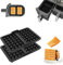 Paquete de 2 moldes de silicona para gofres, compatibles con Ninja AF500DE, AF400EU, AF451EU, SL400EU, AF300EU, accesorios para freidoras de aire, accesorios para gofres belgas