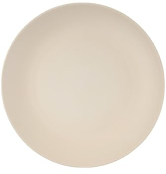 Holst Porzellan RT 724 Oasis - Juego de platos llanos (porcelana, 24 cm, 6 unidades, 23,5 x 23,5 x 2,7 cm), color beige