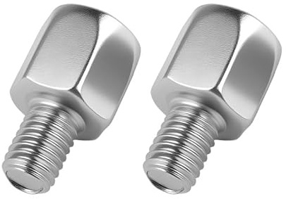 Nikovoke 2PCS Universal Bicycle Stabiliser Extension Bolts Axle Extenders