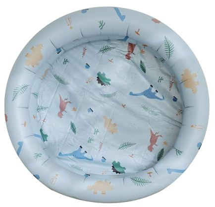 NOENNULL Piscine pour Enfants, Piscine Gonflable pour bébé, Petite pour Tout-Petits, Clôture de sécurité Ronde Multifonctionnelle, en PVC Anti-Fuite pour Une Utilisation Intérieure et Extérieure