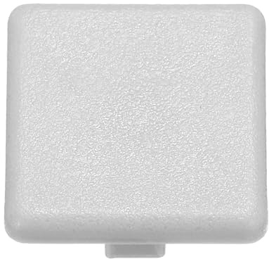 QUARKZMAN 24 Stück Endkappen Aluprofil 20x20 Aluminium Profil Abdeckkappen Kunststoff Schutzkappen Alu Profil Kappe Zubehör für Vierkantrohr Konstruktionsprofil, Schwarz
