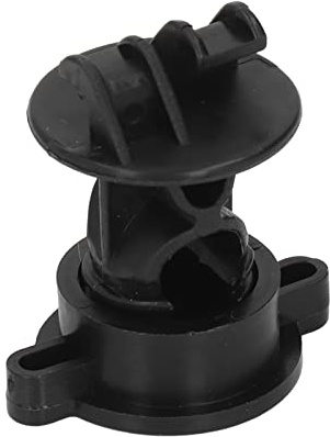 Fabater 100 St ABS-isolator för Elstängsel, 55 Mm X 48 Mm Isolatorer Av Bulttyp, regn- och Oxidationsbeständiga Tillbehör för Gårdsträdgårdsstängselstolpar, för 9,5 Mellanstång (Svart)