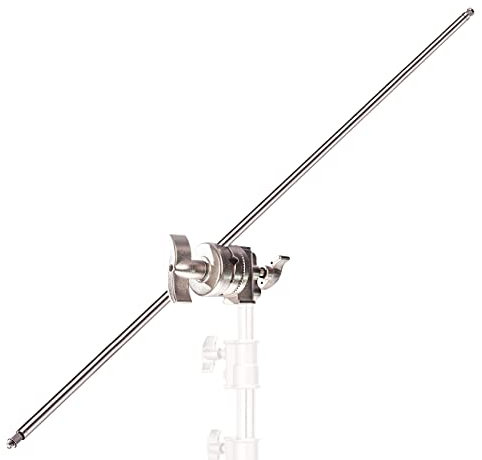 Photo Studio Trépieds Girafe Bras Boom Arm 50” et Grip Head Grip Clamp 2.5” pour C Stand