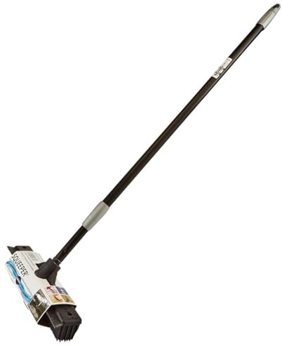 Astuceo Balai Caoutchouc 3 en 1 Manche télescopique 1,5M