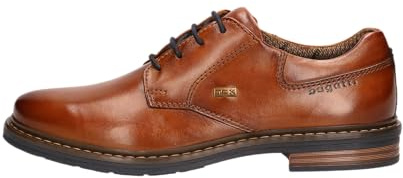 bugatti Herren Businessschuhe, Männer Business Schnürer,Freizeit,Schnuerschuhe,Schnuerer,straßenschuhe,Strassenschuhe,Cognac (6300),48 EU / 12.5 UK