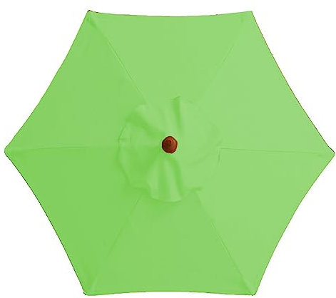 SJASD Sonnenschirm Ersatzbezug 2m/2.7m/3m 6/8 Streben Wasserdicht Regenschirm Baldachin Sonnenschutz Abdeckung Ersatz für Sonnenschirm, UV-Schutz Ampelschirm Bezug Marktschirm Ersatzabdeckung