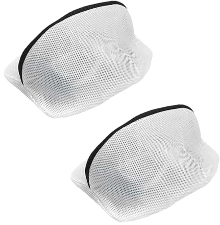 GXGM Confezione da 2 reti per biancheria per scarpe, scarpe da ginnastica, borsa per lavatrice, rete per biancheria con cerniera per scarpe da ginnastica, reggiseno, borsa da viaggio