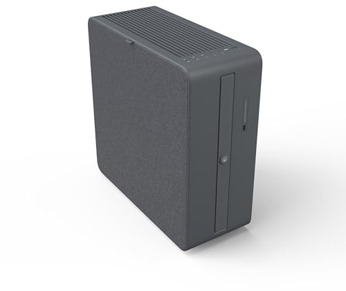 Airthings Renew - smart luftrenare för sovrum (upp till 49 m2) med HEPA-13- och kolfilter, tyst läge, automatiskt läge och boost-läge - laserbaserad partikelsensor, wifi-åtkomst