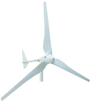Generador de turbinas eólicas Turbina aerogeneradora de 1500W, 48V, 96V, 120V, generadores de energía alternativos for el hogar, turbinas eólicas de arranque de baja velocidad del viento con alta efic