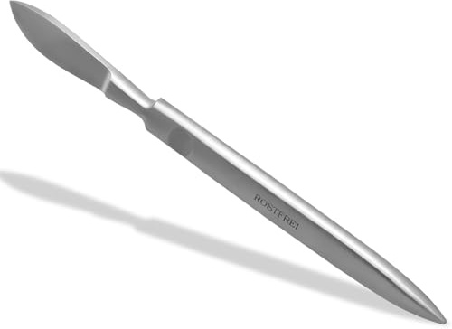 Pferde Hufmesser Hufinstrument für die Hufsohle Hufkratzer Hufschaber aus rostfreiem Edelstahl -18 cm