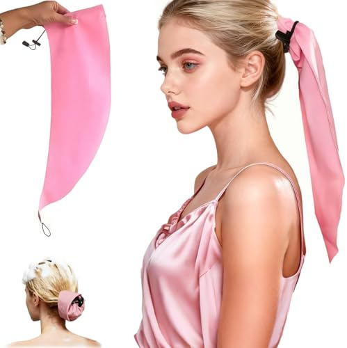 Wasserdichte Duschhaube für Langes Haar, Wiederverwendbare und Verstellbare Haarschutzhülle für Damen, Schutz für Gestyltes Haar, Schnelle Ansatzpflege für Dusche, Fitnessstudio, Reisen, Pool