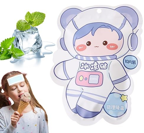 Parches de enfriamiento, paquetes de hielo de enfriamiento instantáneo, 10 sábanas transpirables portátiles para aliviar el clima cálido, recuperación deportiva, viajes, camping, senderismo