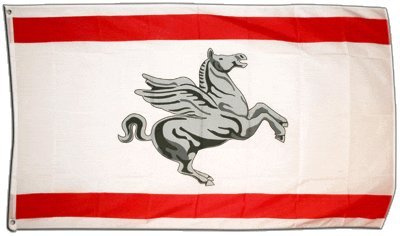 Flaggenfritze Fahne/Flagge Italien Toskana + gratis Sticker