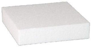 Base para tartas cuadrado de poliestireno para cake design Altura 5 cm, base a elegir