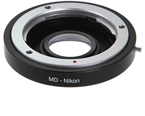 Shuangyu Infinity Focus avec Verre pour Objectif Minolta MD Mount to Nikon-AI S F G Mount DSLR