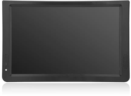 Dpofirs 11,6-Zoll-Digital-Analog-Fernseher, tragbarer 1280x800 -T-T2-Fernseher Eingebauter Unterstützung TF-Karte USB und Audio für zu Hause, Auto, Flugzeug(Mich)