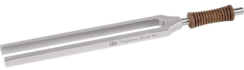 Sonic Energy Planeten Therapie Stimmgabel, Neptun (TTF-N) | 211,44 Hz, Ton Gis3, 21 cm lang, 112 g, in Deutschland gefertigt, inkl. Hülle, vernickelter Stahl, Korkgriff