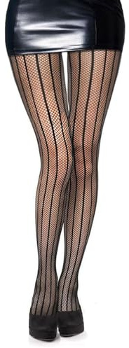 Simply Joshimo Womens Black Patterned Fishnet Net Tights/Ladies Fashion Pattern Pantyhose