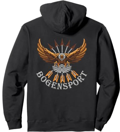 Sportpfeil und-Adler Kleidung für Bogenschießen , Bogensport Pullover Hoodie