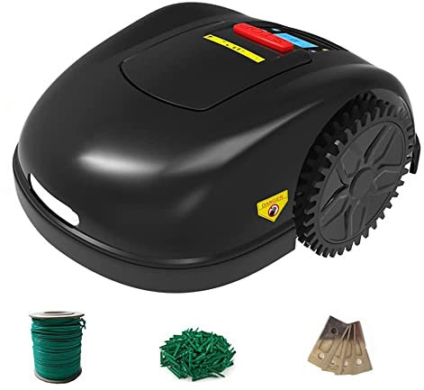 Robot Lawnmower, Auto Charging Robotic Lawn Mower for Lawns up to 3600m², Cutting width 28cm, APP Control, 12 Language Options,Theft Protection, Overload Protection,Pressure/Lift/Tilt/Bump Sensor