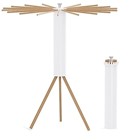 Wäscheständer/Wäschetrockner Dreibein-Wäschetrockner, tragbare freie Installation, freistehender, faltbarer, platzsparender Wäschetrockner, Verwendung im Innen- und Außenbereich Clothes Drying Rack (