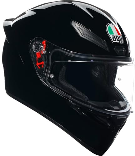 AGV K1 S Street Full Face Motorcycle Helmet (Black, X-Large)