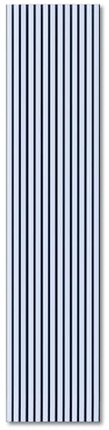 KAISER plastic® Akustikpaneele | Farbe: Pastellblau | Wandpaneele in verschiedenen Formaten | Deko Wohnzimmer | Wanddeko in Pastellfarbe | Akustik Paneele Wand | Lamellenwand (240 x 60 cm - 1STK.)